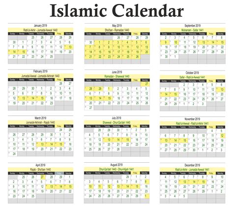 muslim holiday calendar 2024